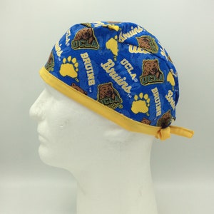 Bruins Men's Tie-back Surgical Scrub Hat image 3