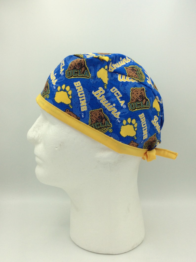 Bruins Men's Tie-back Surgical Scrub Hat image 3