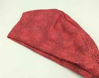 Glitter Dot Splatters - Women's Tie-back Surgical Scrub Hat