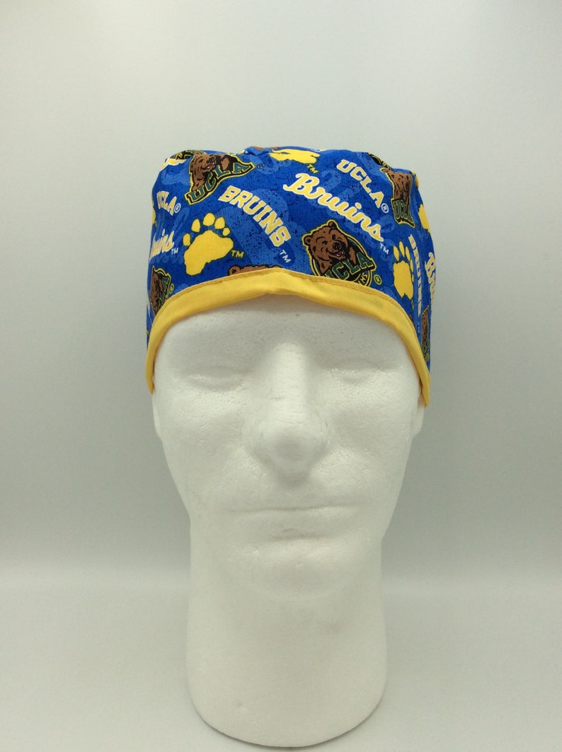 Bruins Men's Tie-back Surgical Scrub Hat image 2