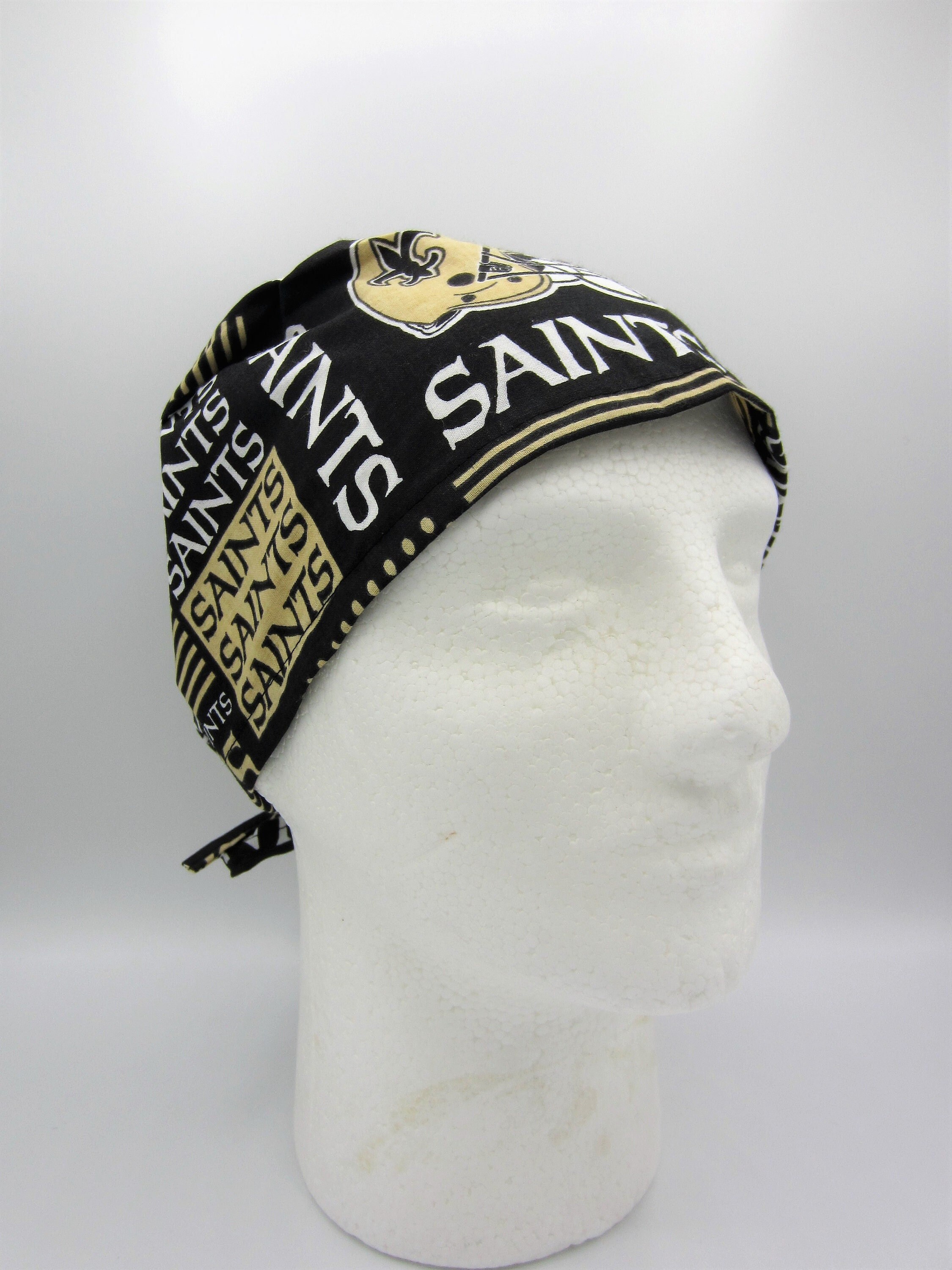 Saints Unisex Tie-back Surgical Scrub 