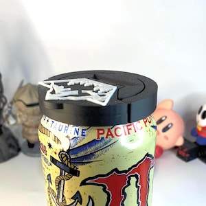 NATURE CAN COVER, Soda Can Reusuable Lid, Energy Drink Protector Can Cover, Fizzy Drink Can Cap, Perfect Gift Beverage for Nature Lover