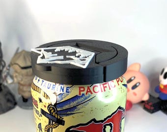 NATURE CAN COVER, Soda Can Reusuable Lid, Energy Drink Protector Can Cover, Fizzy Drink Can Cap, Perfect Gift Beverage for Nature Lover