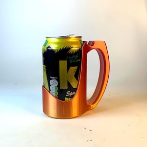 Porta latas/asa – Porta bebidas personalizado – Funda térmica para bebidas – Regalo personalizable – Funda para taza de café de viaje – Idea de regalo única
