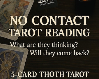 No Contact Tarot Reading: Thoth Deck, Will They Return?