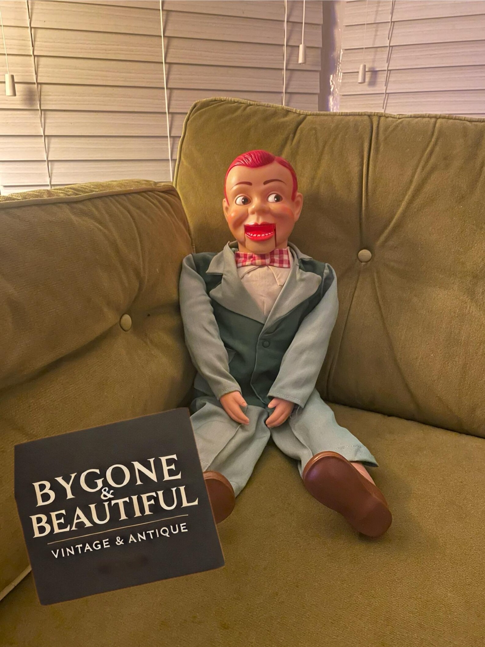 Vintage Jerry Mahoney Ventriloquist Dummy: 1950s Paul Winchell Puppet ...