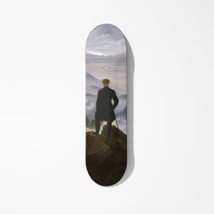 Skateboard Art: Wanderer Above the Sea of Fog Wall Decor