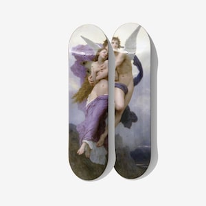 Abduction of Psyche Skateboard Deck Wall Art: Diptych Set