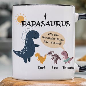 Geschenke für papa tasse mit kindern,vatertagsgeschenke personalisiert  geburtstagsgeschenk vater weihnachtsgeschenk geschenkidee, papa gift