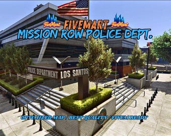 FiveM - Mission Row Police Department - Optimized - Best Quality - Fivem Ready