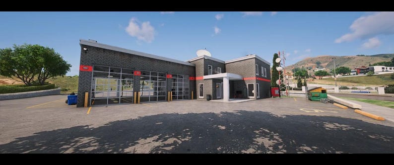 Fivem - Harrow Fire Station - Optimized - Best Quality - Fivem Ready - Etsy