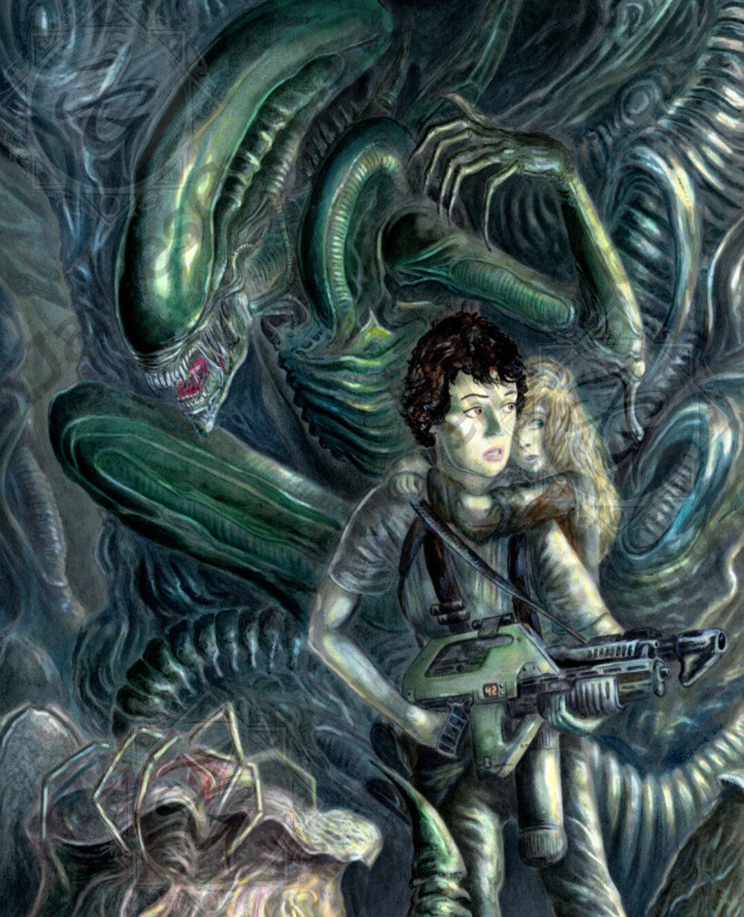 Ripley. 11 X 14 Artist Proof print - Etsy