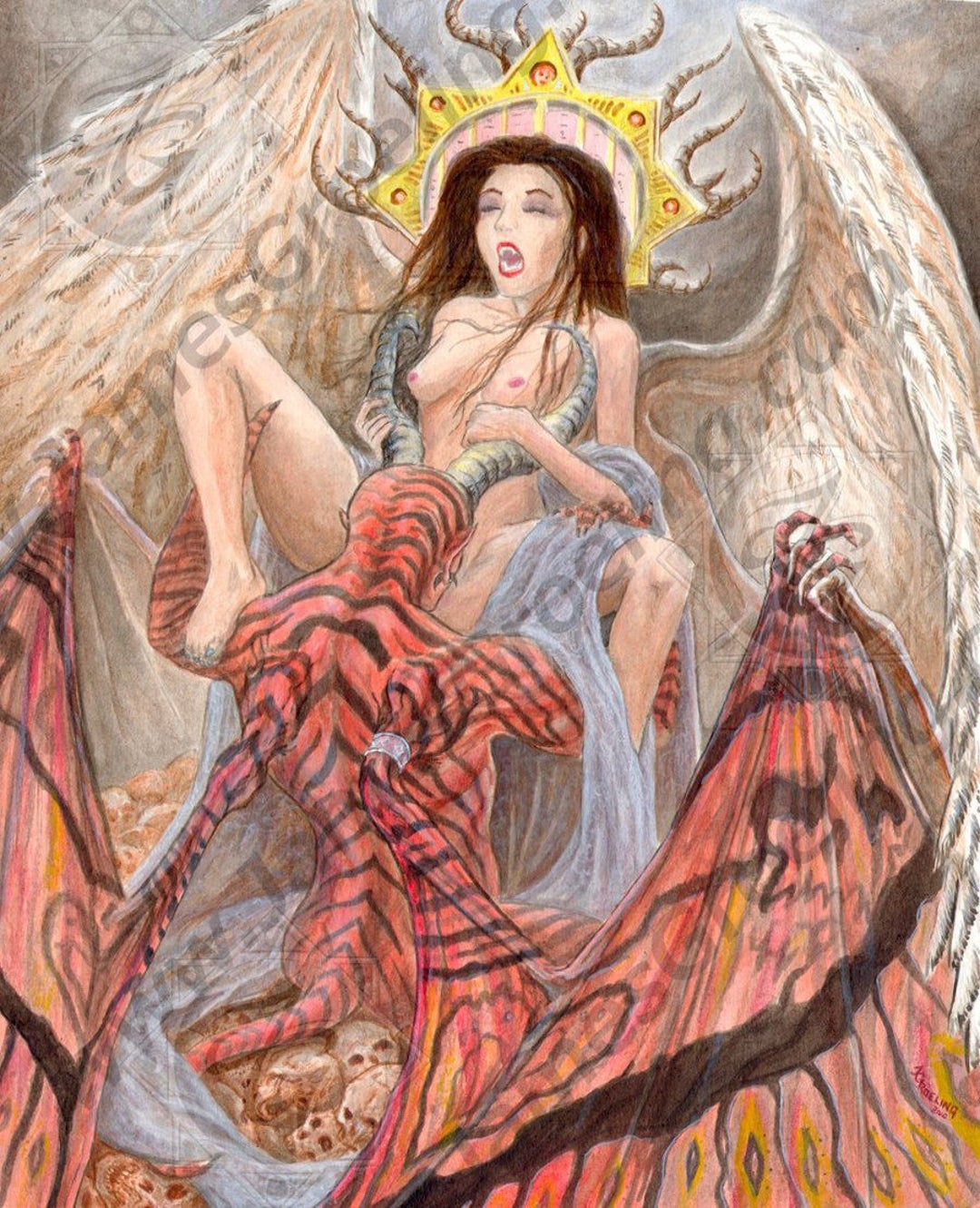 Prayer to the Unrealized Goddess NSFW Original Erotic - Etsy