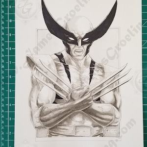 Glotón. Dibujo a tinta/Arte original