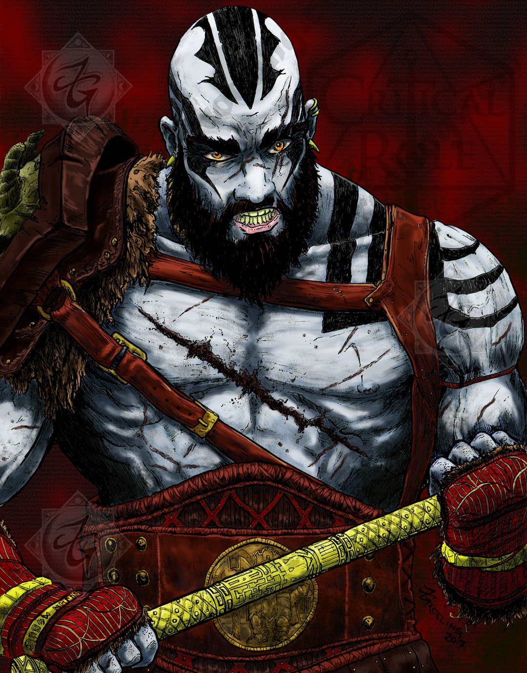 Grog Strongjaw. 11 X 14 Artist Print print - Etsy UK