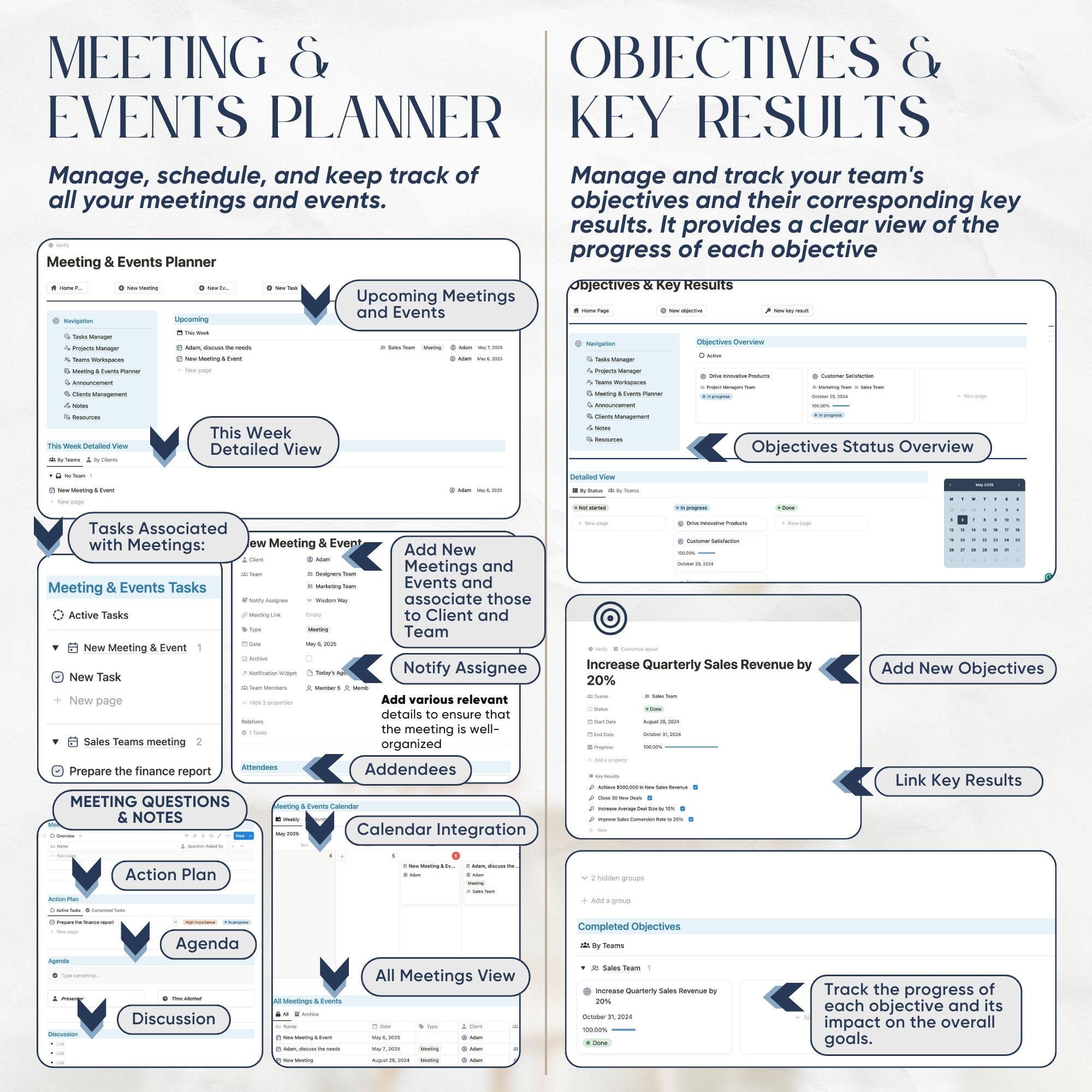 Agency Notion Template | All in One Agency Management System | Project ...
