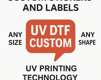 Custom Stickers with UV Gloss, Waterproof Logo Stickers, Personalized Labels, Any Shape and size print logo on stickers