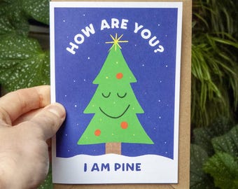 I Am Pine Christmas Card