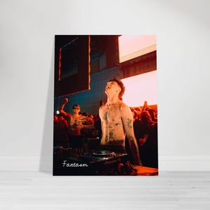 Fantasm  DJ Poster | Autographed Limited Edition | Dark Rave Aesthetic