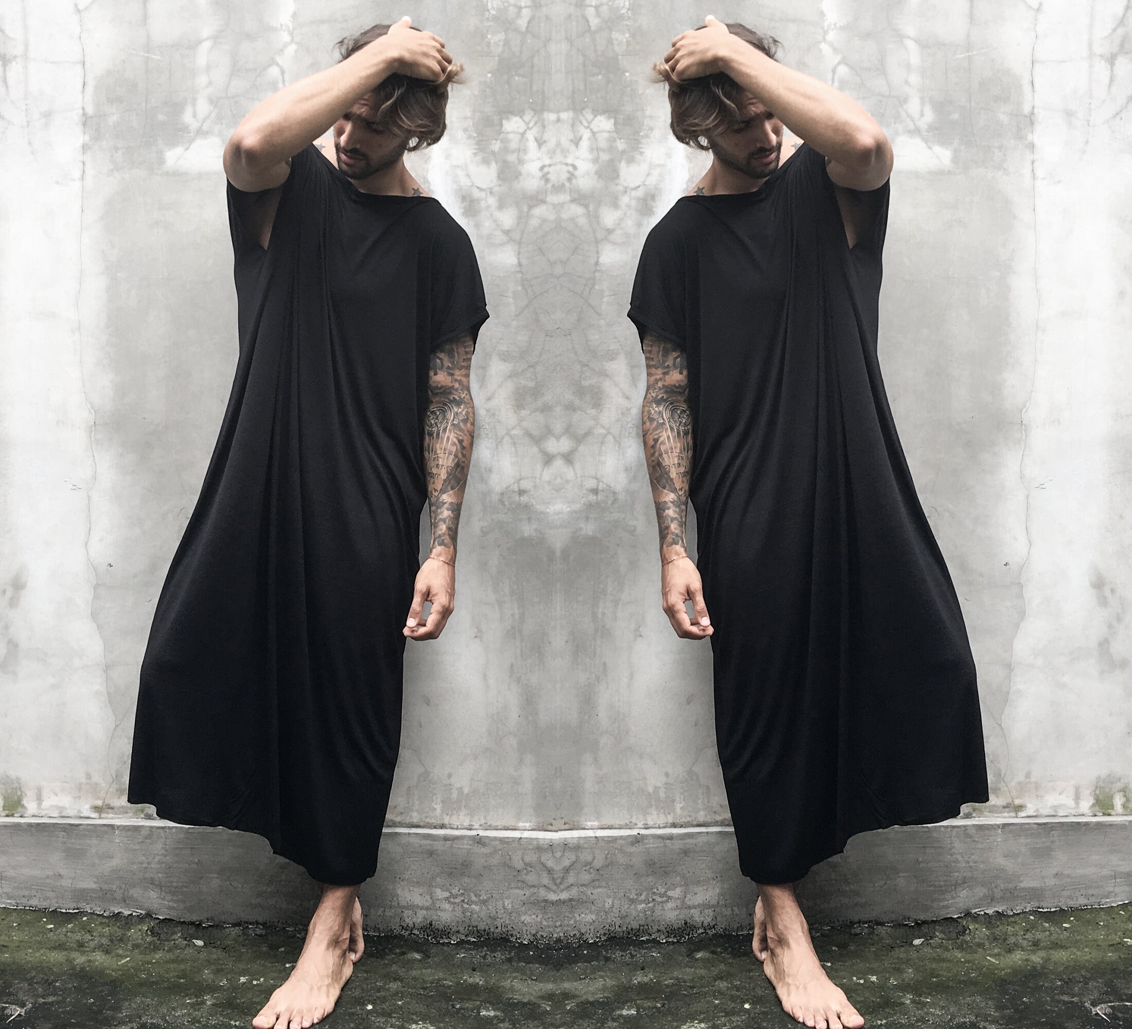 oversized kaftan
