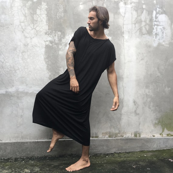 long oversized t shirt mens