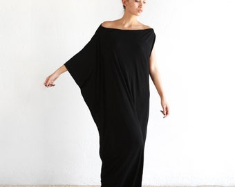 Mother's Day Gift. Bohemian Asymmetric Dress, Off Shoulders Greek Toga, Beach Tropical Cover Up, Unique Gala Dress,Organic Dresses Women