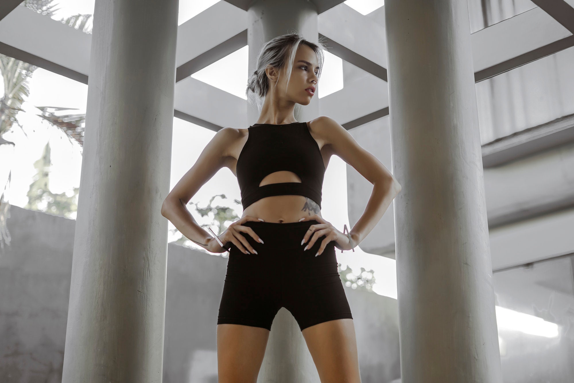 High Waist Shorts Workout Shorts Gym Clothes Women's - Etsy