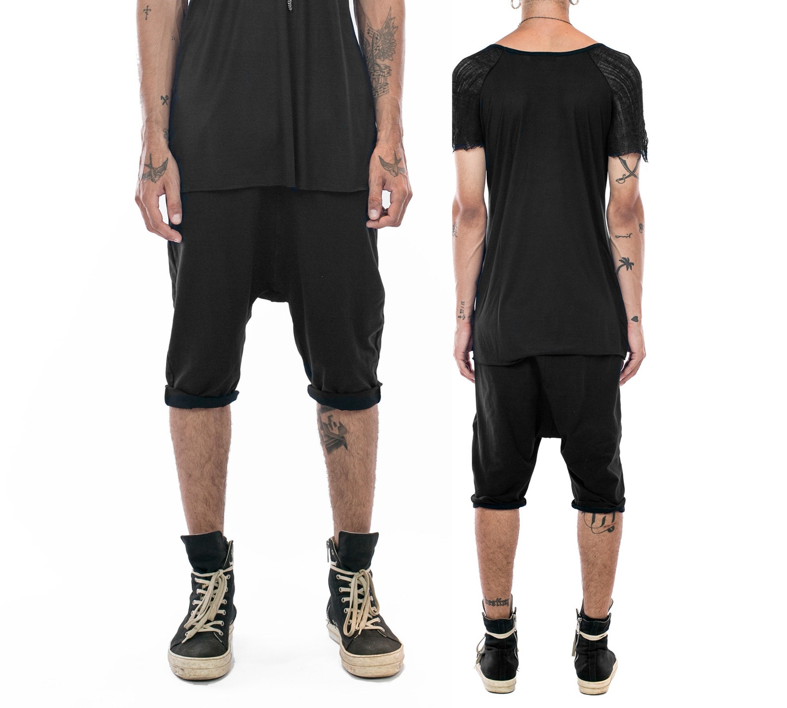 Men Baggy Shorts Mens Loungewear Mens Ethical Fashion Mens Etsy