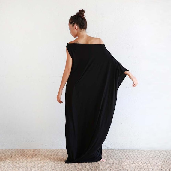 black caftan cover up
