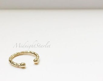 Minimalist Bar Ring. Everyday Wear. Adjustable. 24k Gold Filled. Simple Look. Dress It Up or Dress It Down. Gift Box Included.