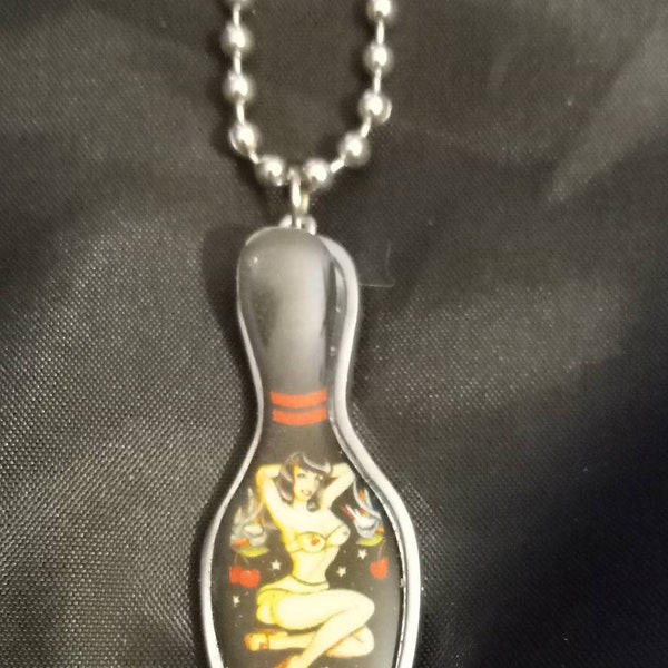 Bowling Necklace Etsy