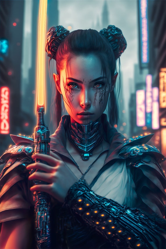 Video Game, Cyberpunk 2077, Cyberpunk, Girl, Weapon, Woman Warrior