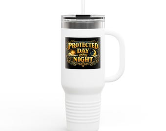 Tazza termica da viaggio isolata, ideale per protezione giorno e notte / Bicchiere da 1,2 litri (40 oz)