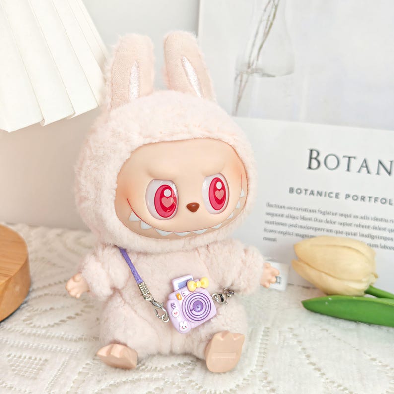Labubu Mini Camera Labubu Doll Clothes Mini Camera Accessory Labubu Outfit Doll Not ...