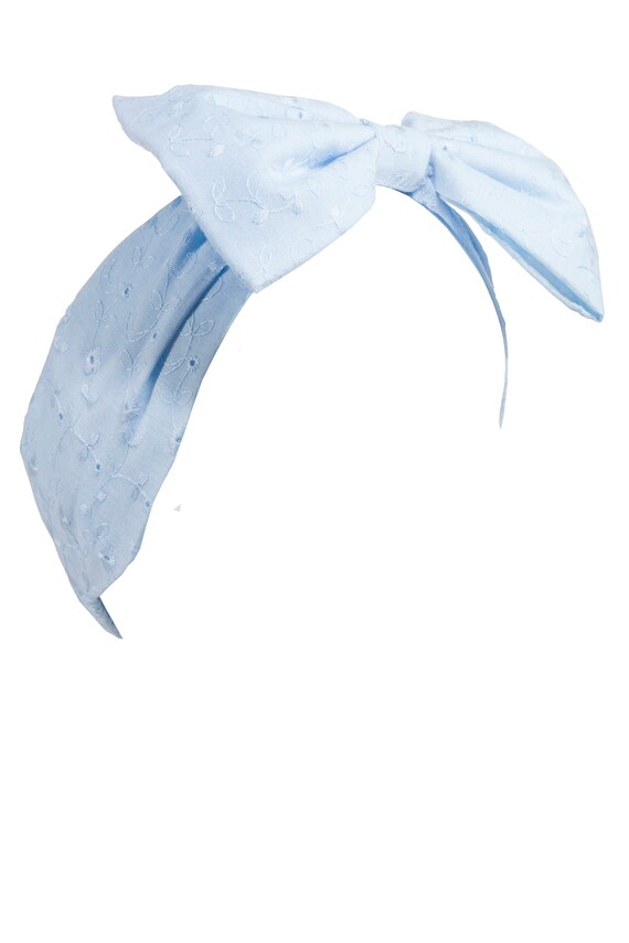 baby blue headband