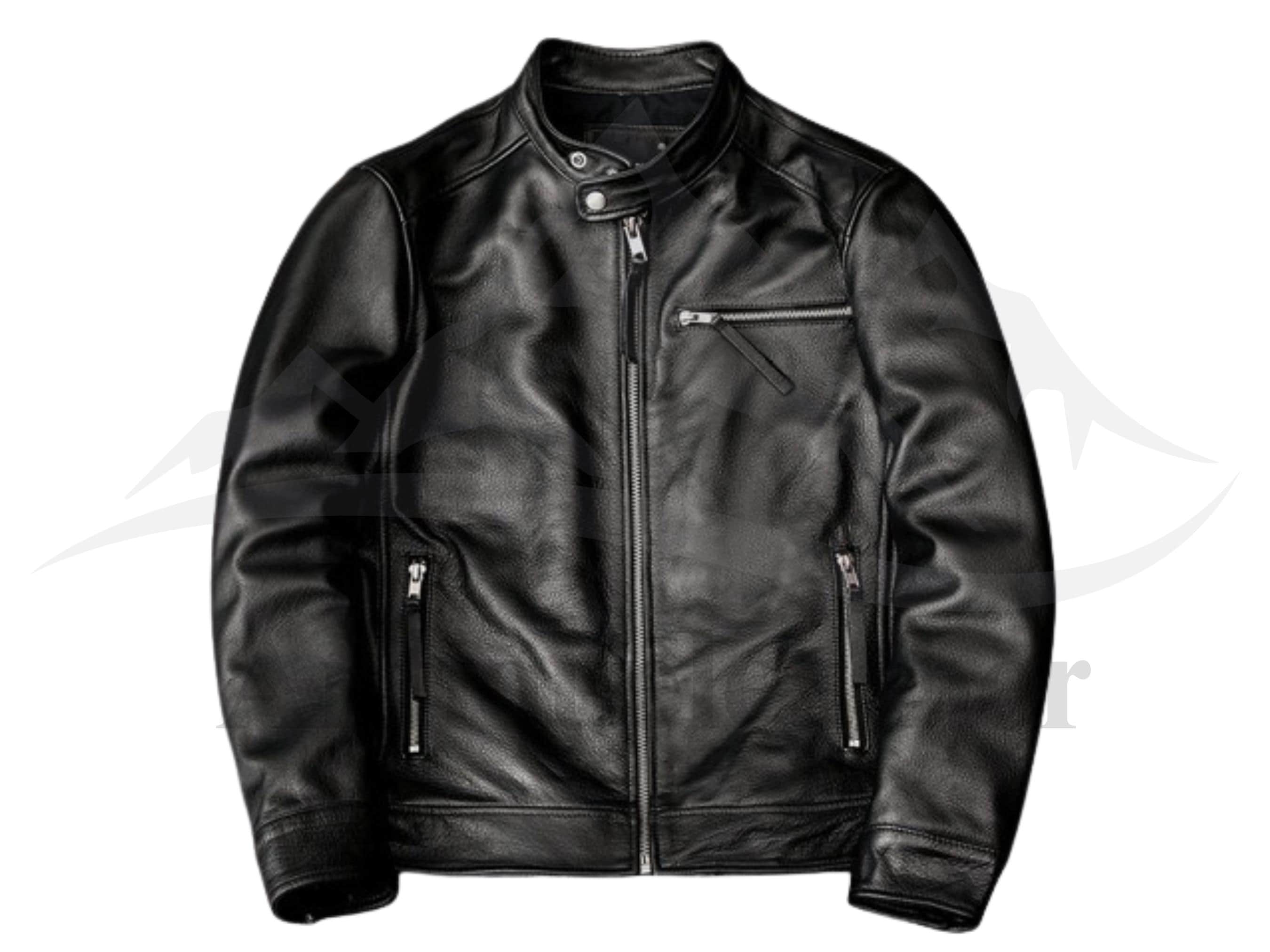 Blouson en cuir noir fait main pour homme, Blouson en cuir noir sur mesure, Blouson en cuir véritable pour homme, Blouson en cuir véritable, Blouson en cuir pour homme