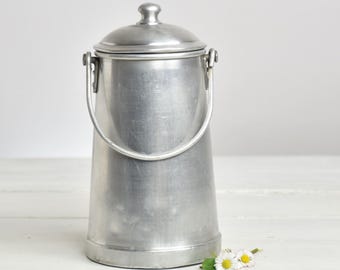 ヴィンテージ ミルク缶 シャビーシック ドラム缶 シャビーなミルク缶