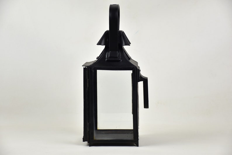 Large hanging candle lantern SNCF lamp vintage : Outdoor lighting for patio and garden image 3