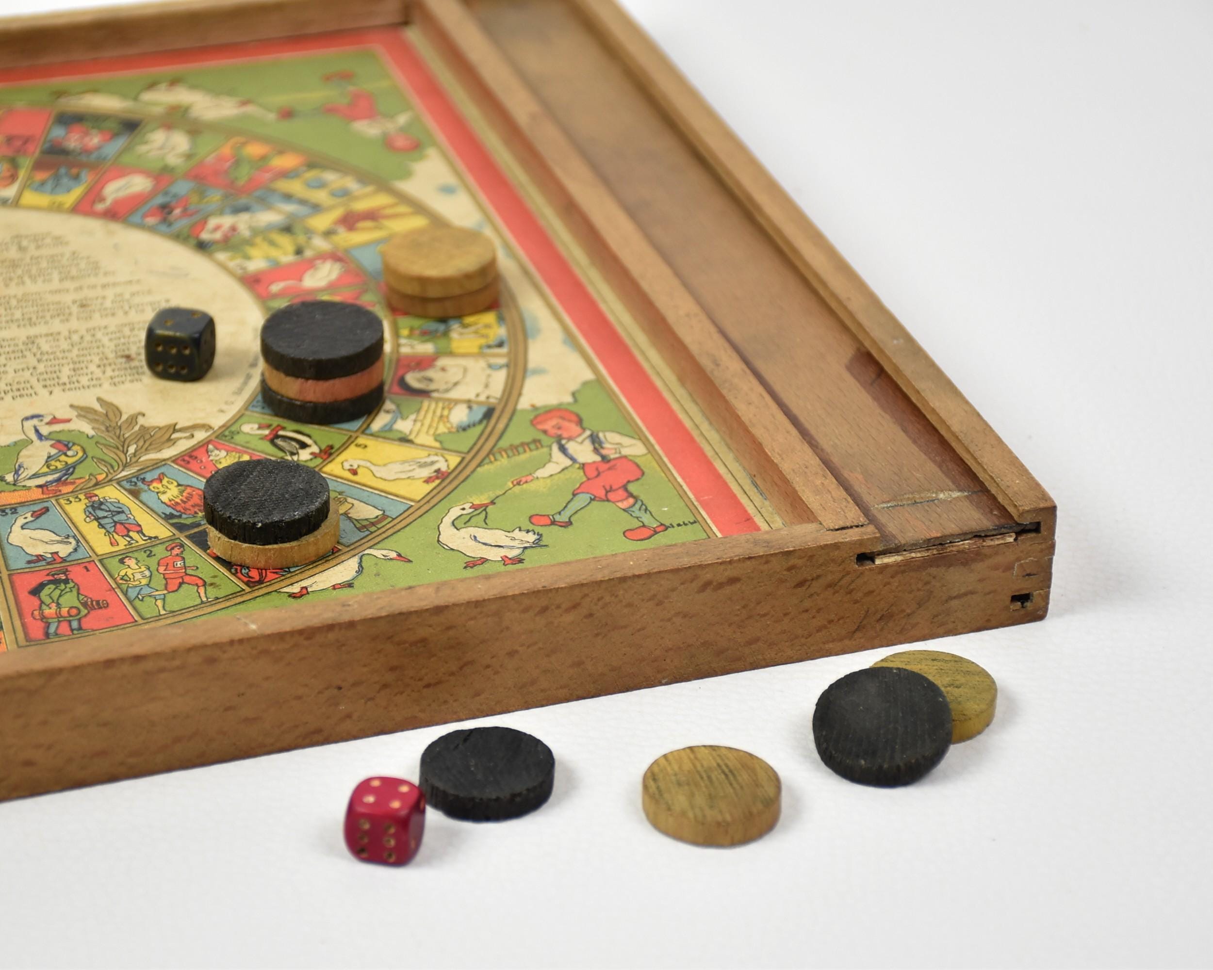 Mallette de Jeux – Jeu de Dames et Jeu d’Echecs « La Nounourserie