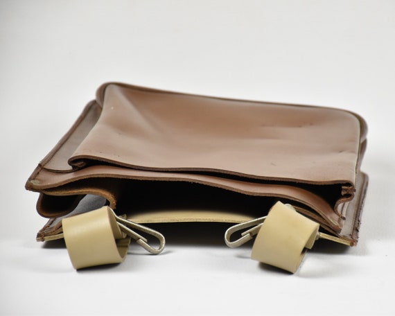 Vintage leather tool belt PTT : Tool bag  Utensil… - image 8
