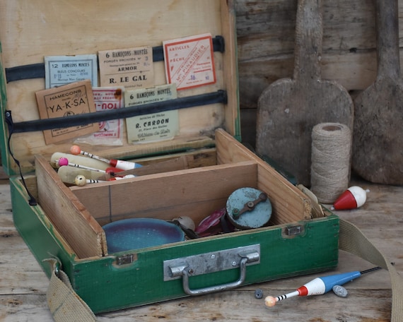 Ancienne boîte de matériel de pêche Plano 9108 plastique 8