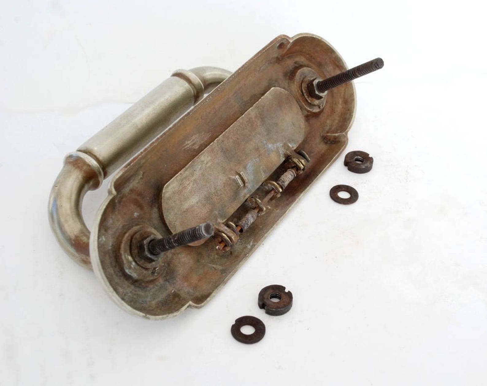 Brass mail slot door Antique letter slot Mailbox sign Etsy