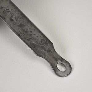 Small metal colander vintage, Wall hanging strainer, Farmhouse kitchen utensil decor antique image 10