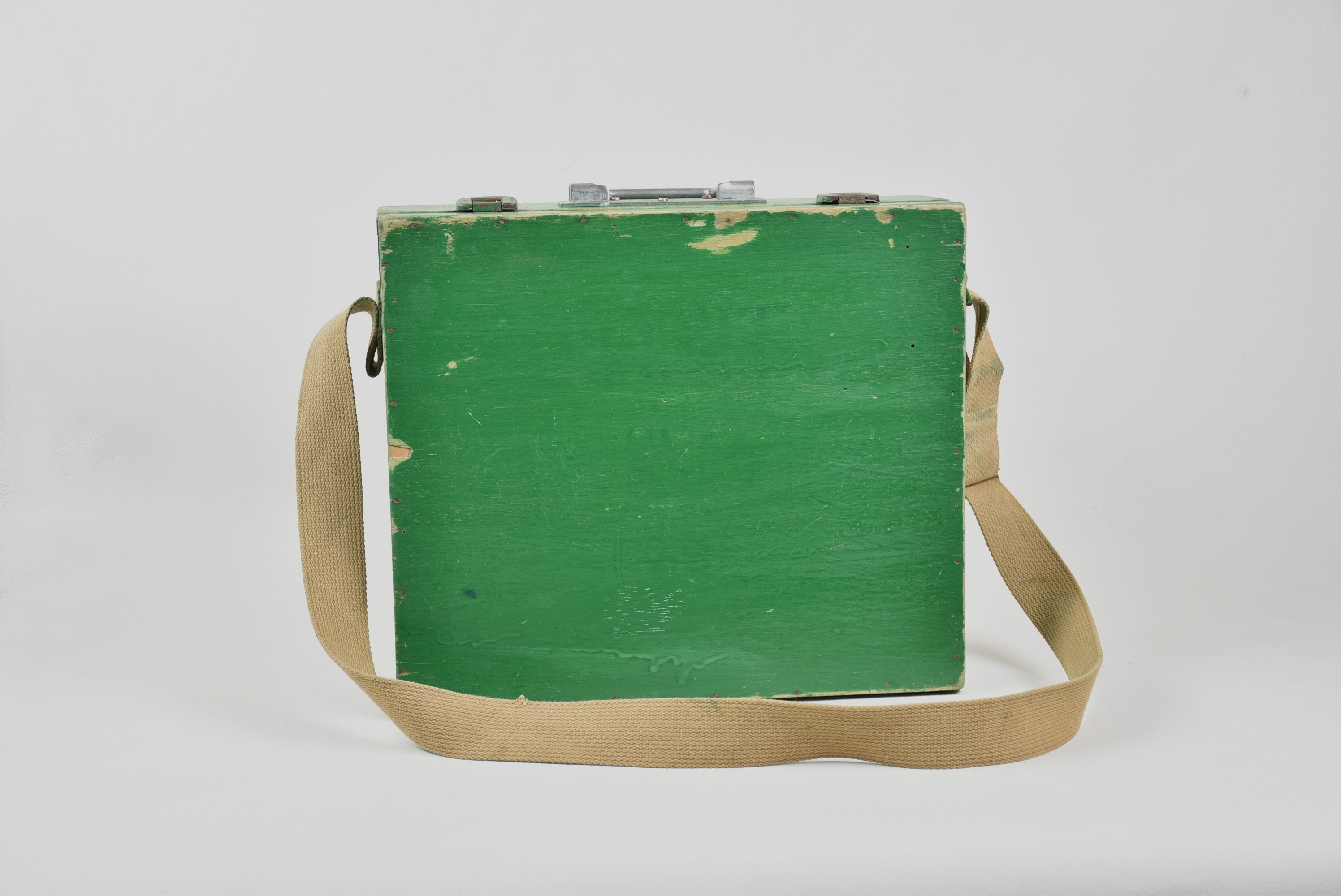 ANCIENNE BOITE À outils de plombier en métal / Industriel EUR 25,00 - FR