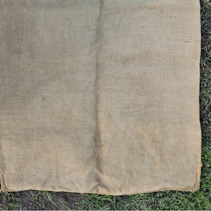 Vintage grain sack with stork, Upholstery fabric, Farmhouse wall decor image 10