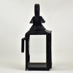 Large hanging candle lantern SNCF lamp vintage : Outdoor lighting for patio and garden image 5