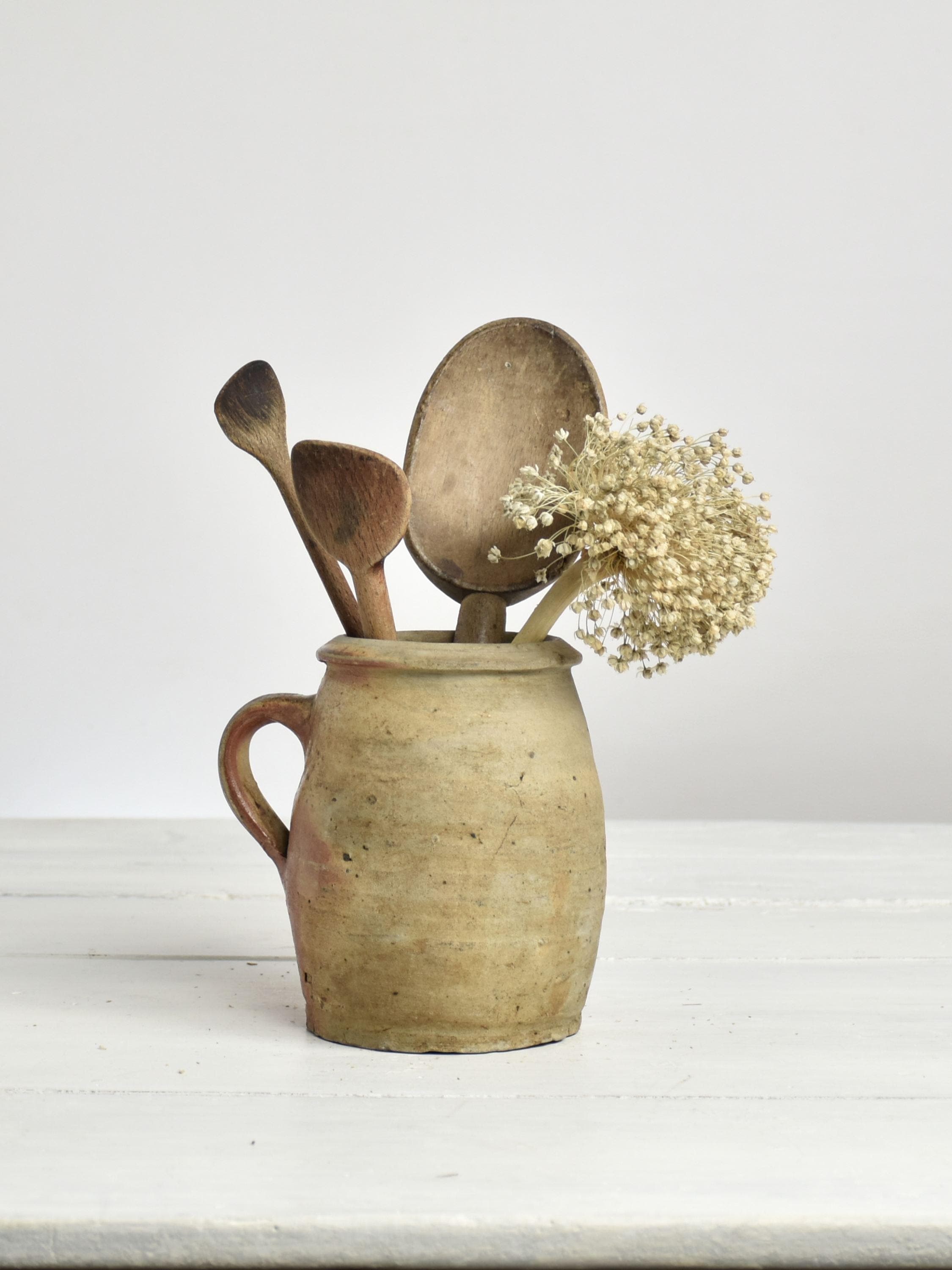 Paire De Vases En Grès Signés - Tournés Et Émaillés à La Main - Céramique D'Art