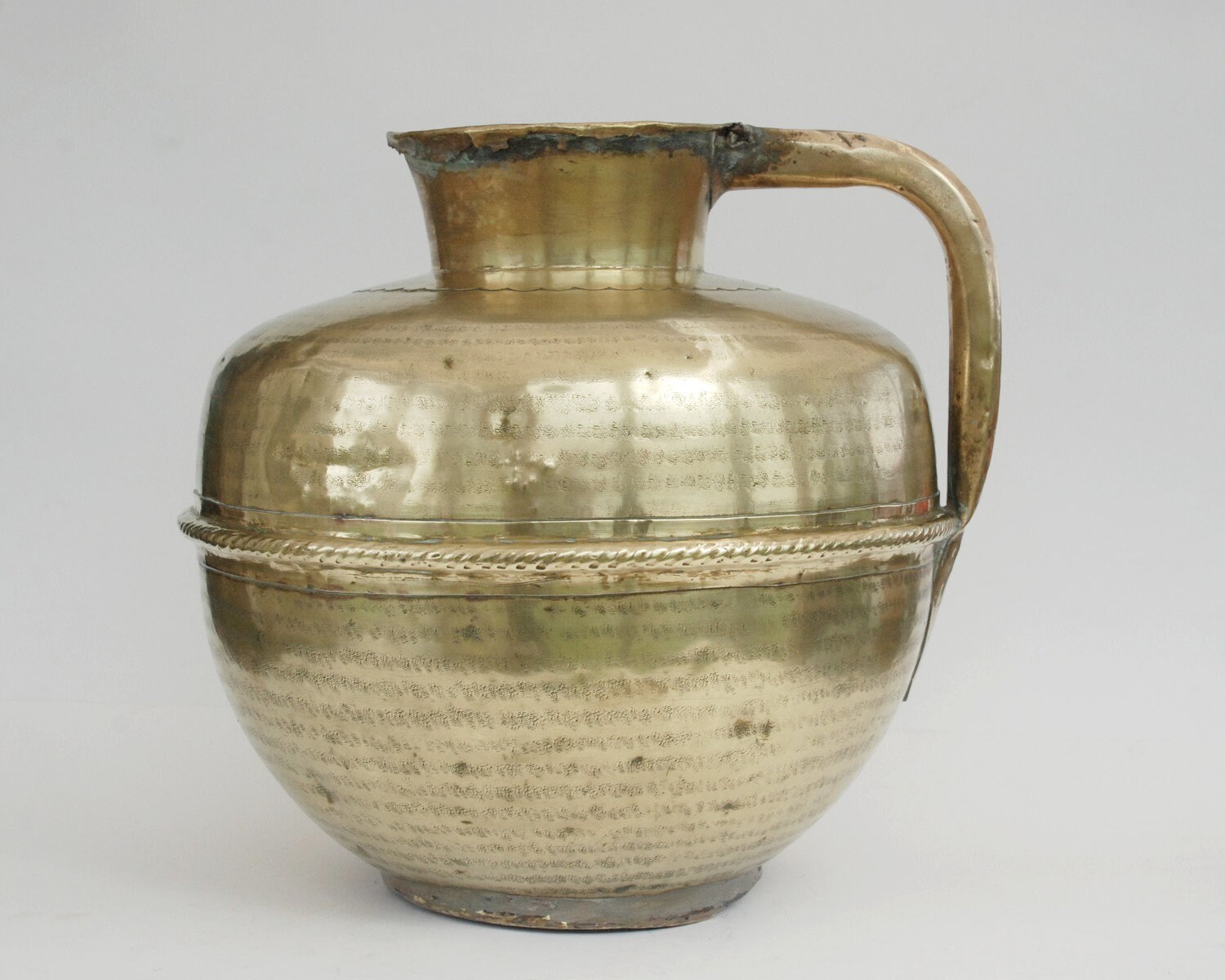 Ancienne Canne à Lait en Cuivre Du 19Ème Siècle Pour Collectionneur.