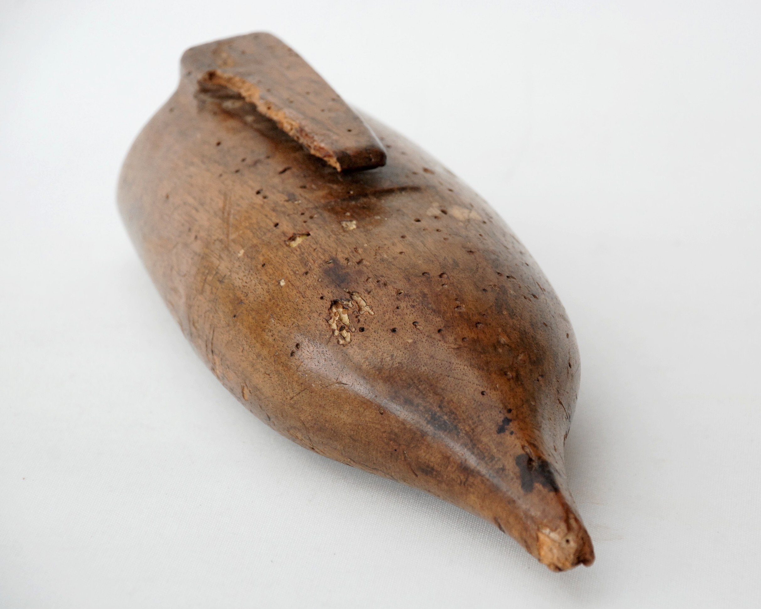 Ancien Coffin en Bois Pour Pierre à Affûter, Outil Collectionner, Déco Rustique La Maison et Le Jard