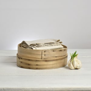 Ancien petit tamis rond en bois : Égouttoir à fromage - Ustensile de cuisine style campagnard vintage